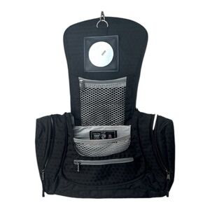 HEYS Ecotex Toiletry Black Travel Bag Unisex